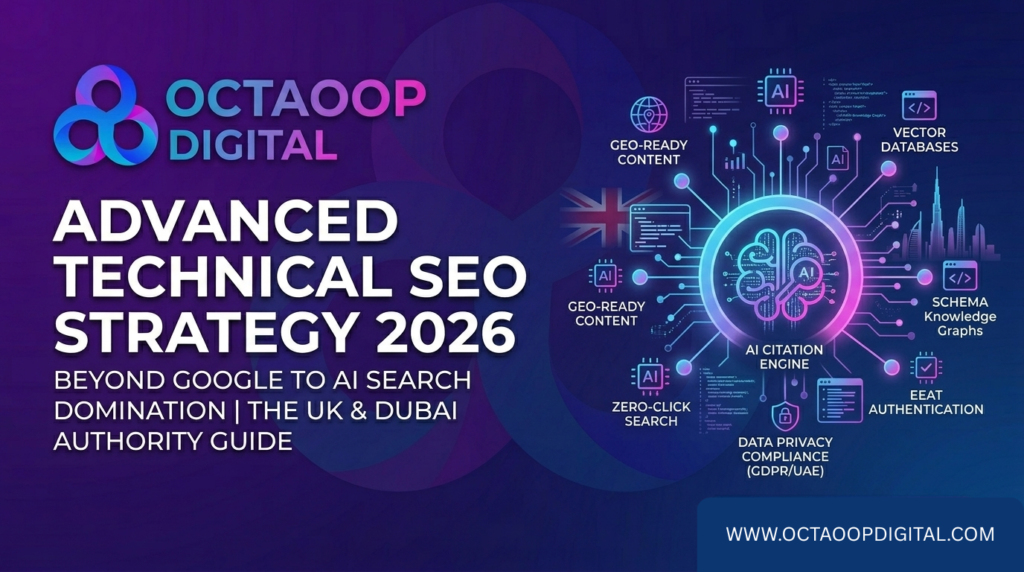 Advanced Technical SEO Strategy 2026 by Octaoop Digital - Targeting high-authority growth for businesses in Bolton and across the UK.